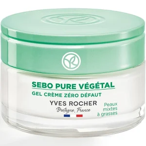 Yves Rocher Karma Ve Yağlı Ciltler Için Sebo Pure Vegetal Jel Krem - Çinko & Salisilik Asit-50 Ml-39979